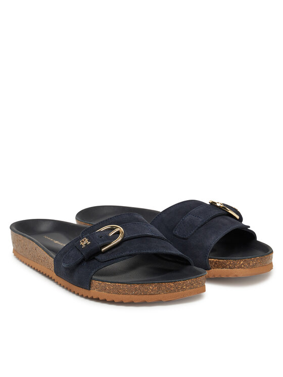 Tommy Hilfiger Tommy Hilfiger Papucs FW0FW08809 Sötétkék