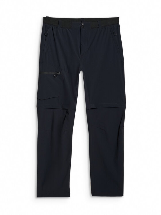 4F 4F Spodnie outdoor HALNY Czarny Regular Fit