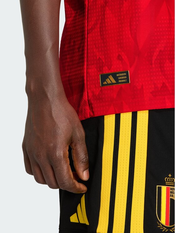 adidas adidas Koszulka techniczna Belgia Czerwony Slim Fit