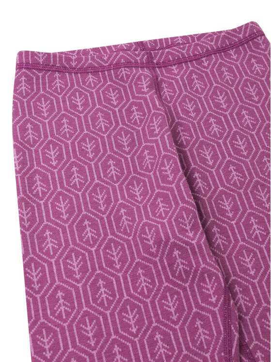Reima Reima Σετ εσώρουχα θερμικά Taival 5200032A Μωβ Slim Fit