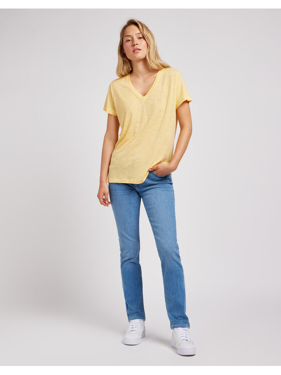 Lee Lee Jeansy ELLY Niebieski Slim Fit