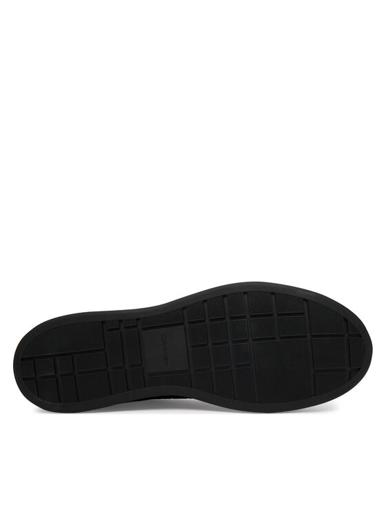 Calvin Klein Calvin Klein Sneakers Beasket Cup Oxf Lup Hf Aop Lth HM0HM02132 Negru