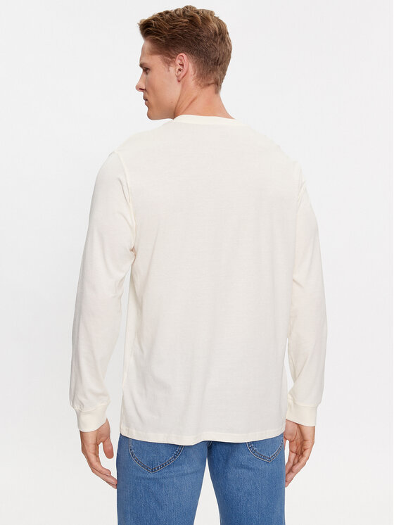 Lee Lee Тениска с дълъг ръкав 112342483 Бежов Regular Fit