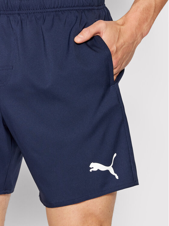 Puma Puma Szorty kąpielowe 935088 Granatowy Regular Fit