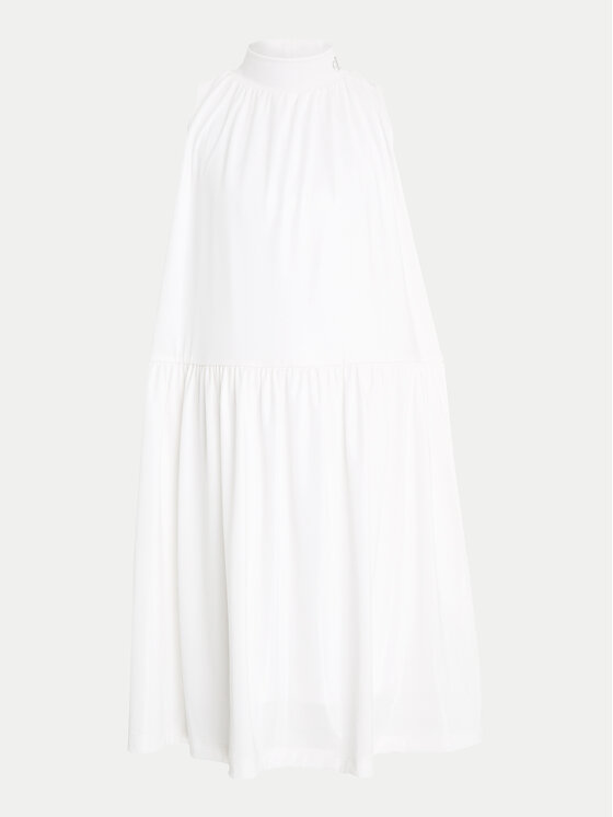 Calvin Klein Jeans Calvin Klein Jeans Літня сукня Iridescent IG0IG02481 Білий Relaxed Fit
