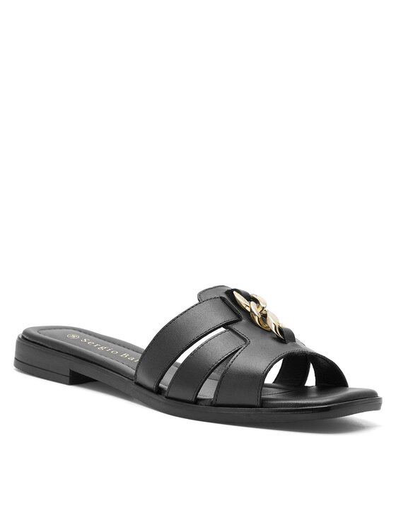 Sergio Bardi Sergio Bardi Papucs WI16-B1033-04SB Fekete