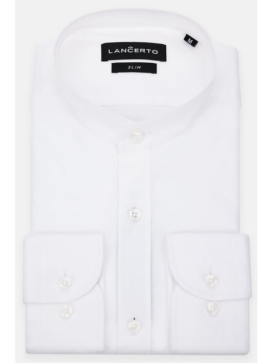 Lancerto Lancerto Koszula Rachel 3 KO073123000009 Biały Slim Fit