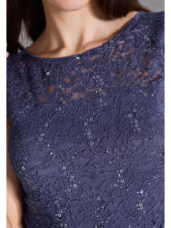 Swing Swing Rochie cocktail 77760510 Albastru Regular Fit