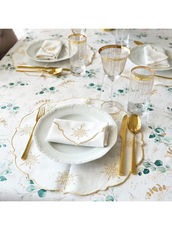 Roseberry Home Roseberry Home Obrus Very Jolly Christmas Zielony