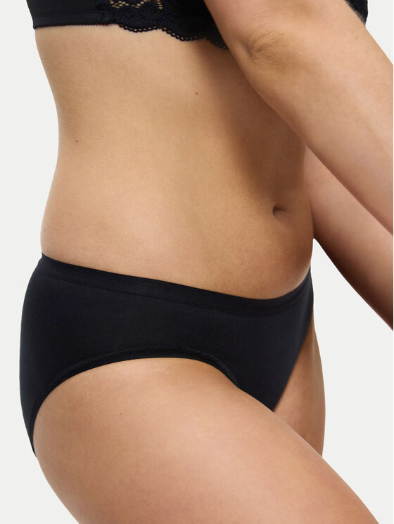Triumph Triumph Klasične spodnje hlačke Sense Of Cotton 10224969 Črna
