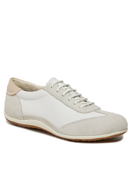Geox Geox Sneakersy D Vega D3509A 022Y3 C0818 Biały