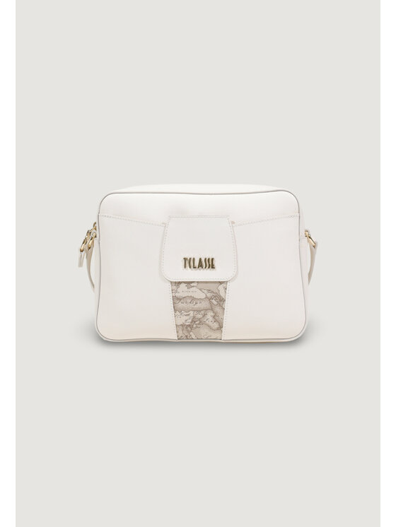 Alviero Martini Prima Classe Alviero Martini Prima Classe Borsetta Reporter Shoulder Ba Bianco