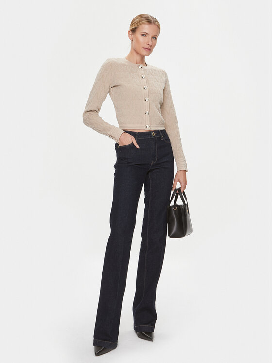 Guess Guess Strickjacke 4RGR00 5661Z Beige Regular Fit