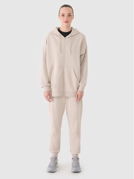 4F 4F Felpa 4FRSS25TSWSF2152-83S Marrone Oversize