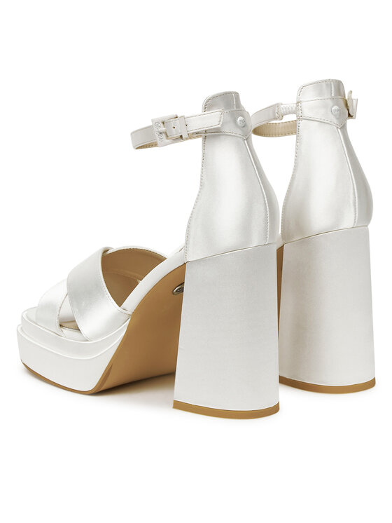 Buffalo Buffalo Sandali Bonny 1291411 Bianco