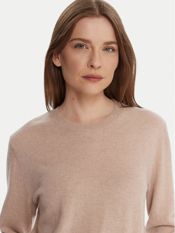 United Colors Of Benetton United Colors Of Benetton Sweter 1002D10BG Beżowy Relaxed Fit
