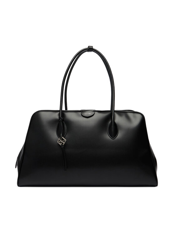 Calvin Klein Calvin Klein Kabelka Emblem Trio Large Work Bag LV04F3368G Čierna