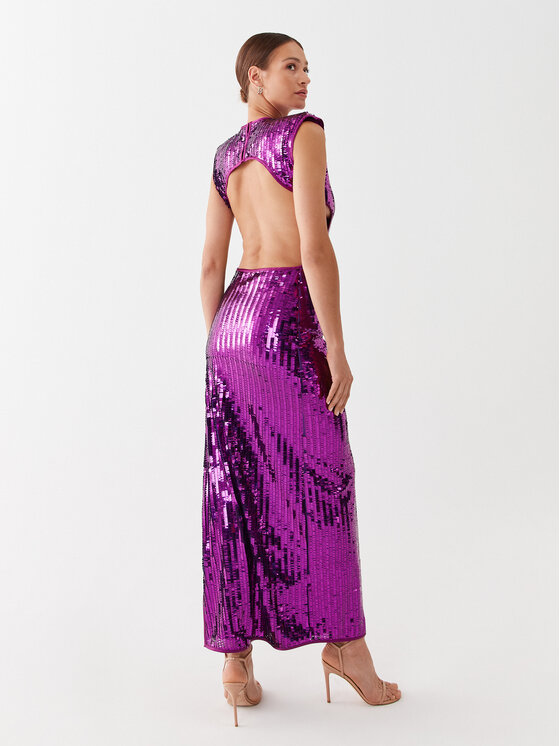 MVP Wardrobe MVP Wardrobe Φόρεμα βραδινό MVPE3AB055.0TL0053 Μωβ Regular Fit