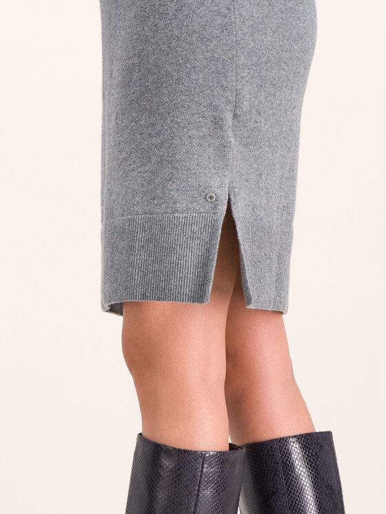 Marc O'Polo Marc O'Polo Плетена рокля 909 6266 67121 Сив Regular Fit