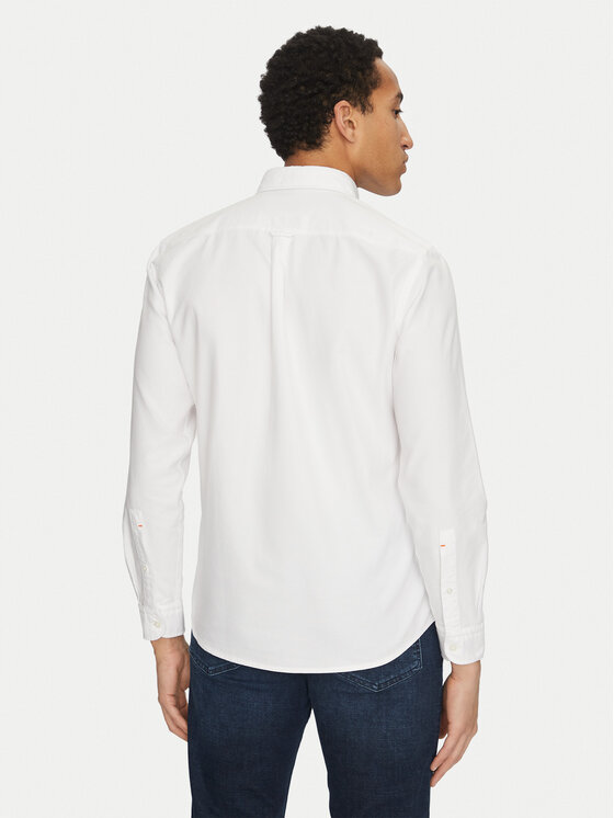 BOSS BOSS Krekls Rickert 50519707 Balts Regular Fit