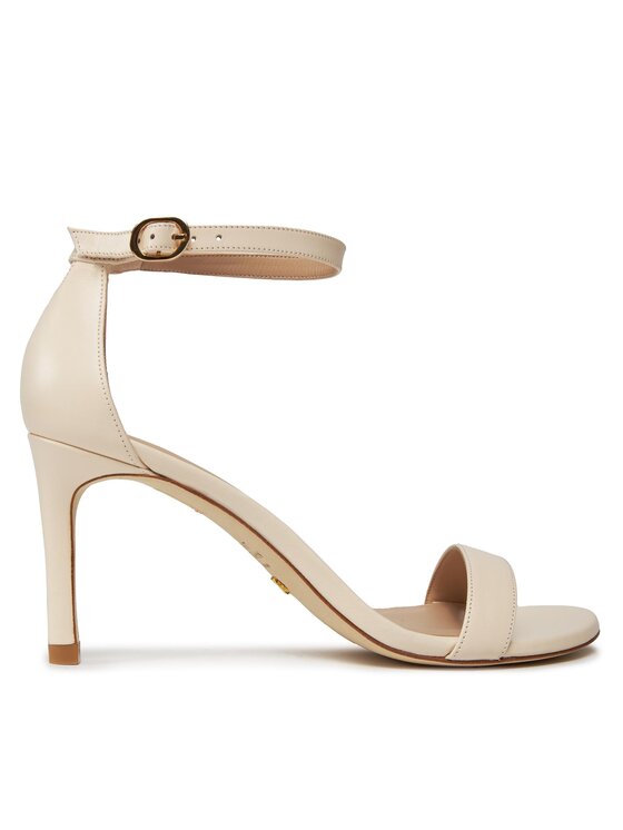 Stuart Weitzman Sandali Nunakedstraight S6759 Écru