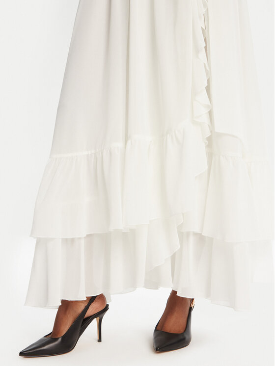 BARDOT BARDOT Maxi szoknya Mirella 60042SB Fehér Regular Fit