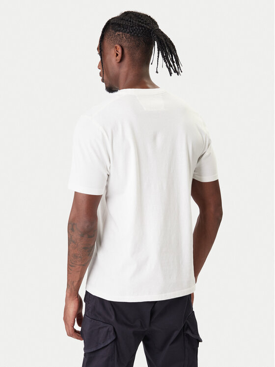 C.P. Company C.P. Company Tricou 20CMTS141A110579W Écru Regular Fit