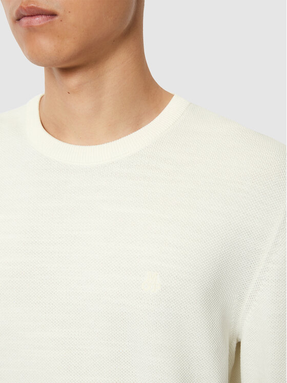 Marc O'Polo Marc O'Polo Πουλόβερ 421 5023 60074 Λευκό Regular Fit
