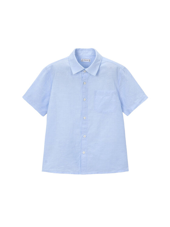 Mayoral Mayoral Camicia 3112 Celeste Regular Fit