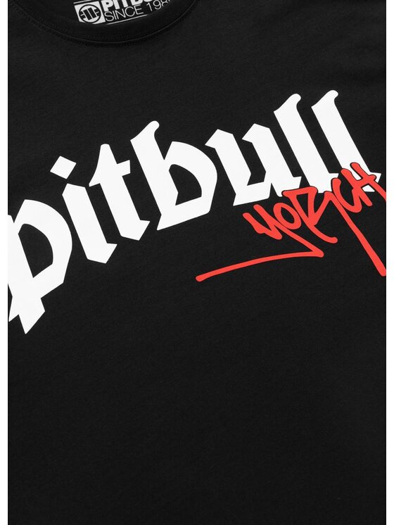 PITBULL PITBULL T-Shirt EL MUERTO Czarny Regular Fit