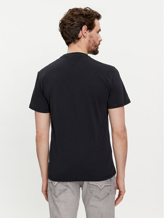 Napapijri Napapijri T-Shirt S-Kreis NP0A4HQR Czarny Regular Fit