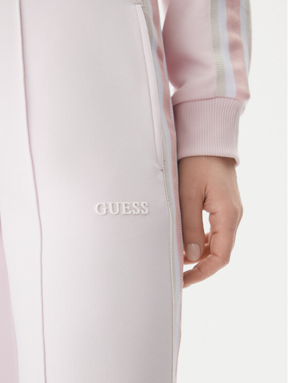Guess Guess Pantaloni trening V5GB12 KCRU2 Roz Regular Fit