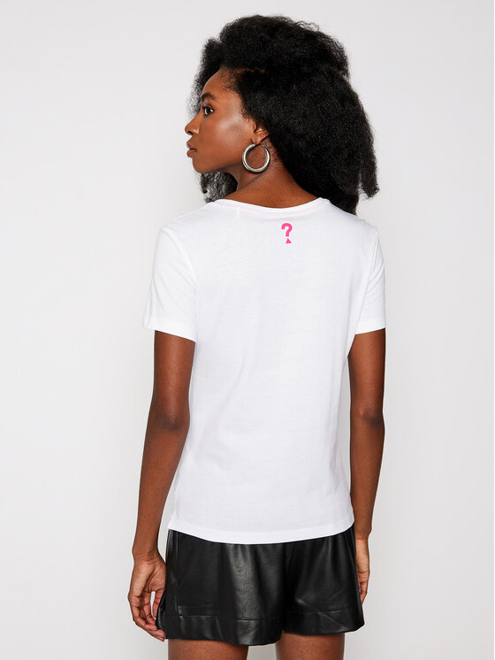 Guess Guess T-shirt Polaroid W0BI0K JA900 Bianco Regular Fit