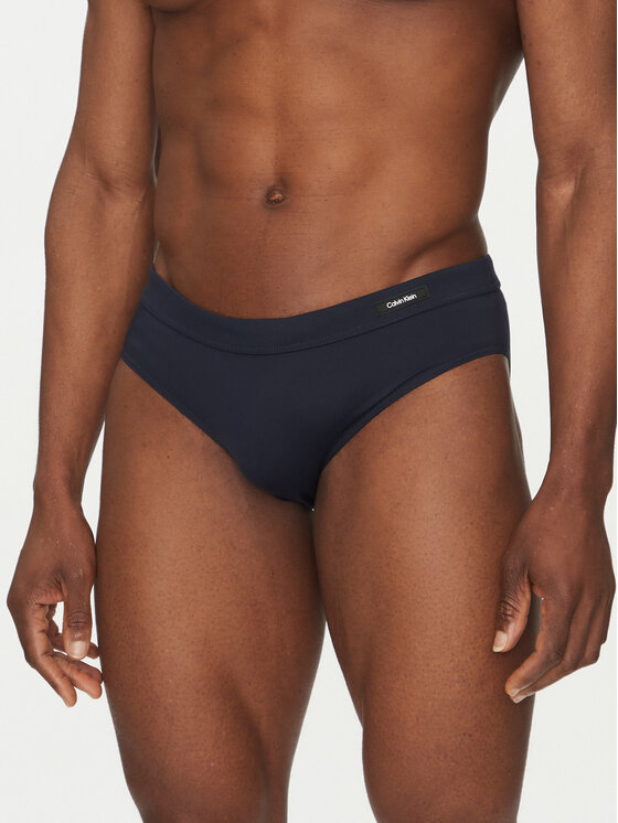 Férfi Férfi fürdőnadrág Calvin Klein Swimwear, Méret: M, Sötétkék, KM0KM01113