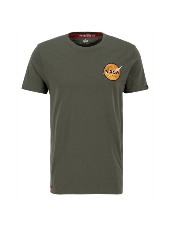Alpha Industries Alpha Industries T-Shirt AI.136508-142-3XL Zelená Regular Fit
