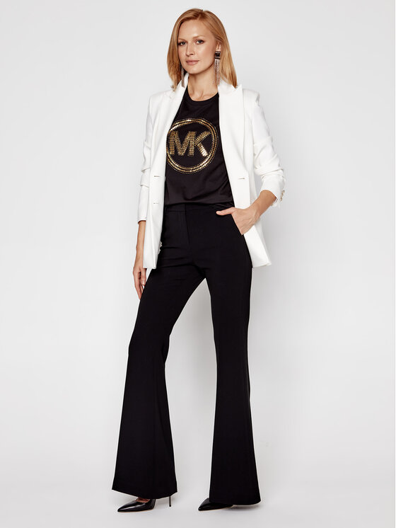 MICHAEL Michael Kors MICHAEL Michael Kors Футболка MF05MRA97J Чорний Regular Fit