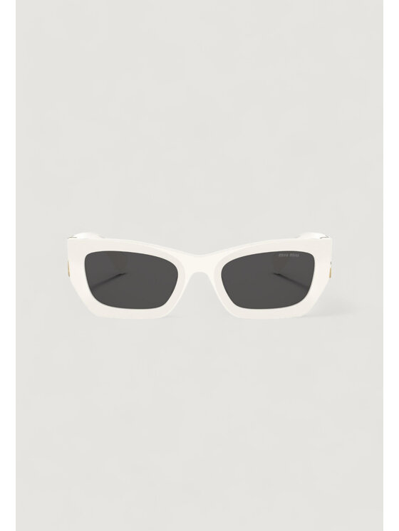Miu Miu Miu Miu Occhiali da sole 0MU 09WS Bianco