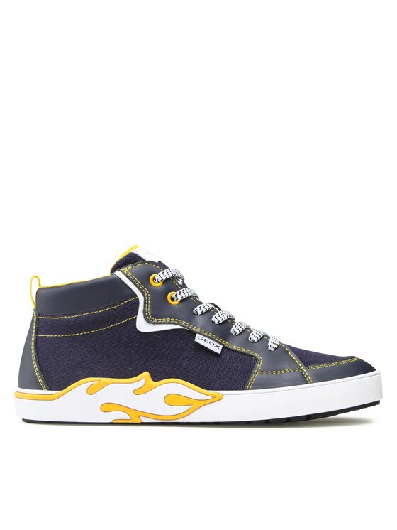 Sneakers Geox J Alphabeet Boy J35HLF01054C0657 D Bleumarin