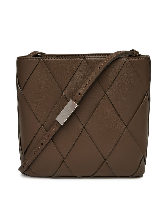 Calvin Klein Calvin Klein Handtasche Ck Woven Square Crossbody K60K612991 Braun
