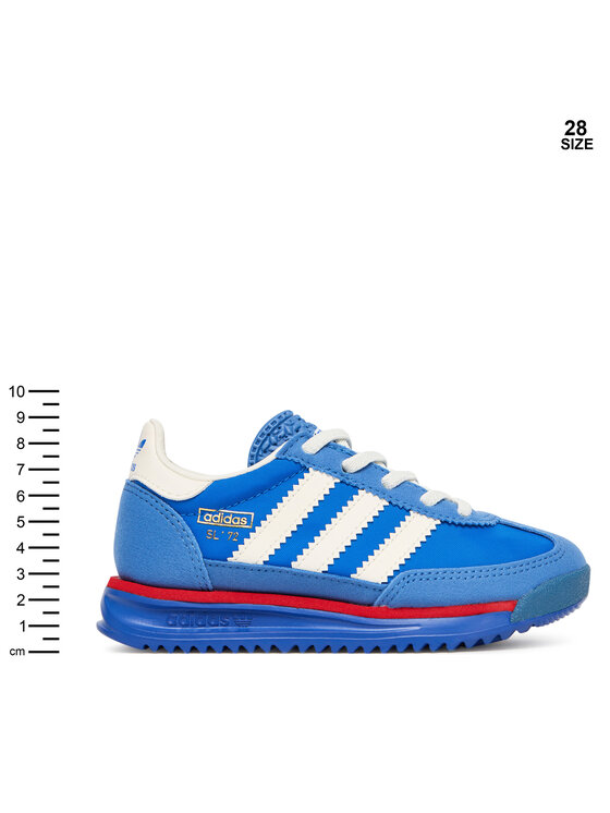 adidas adidas Sneakersy SL 72 RS EL C JH9953 Niebieski