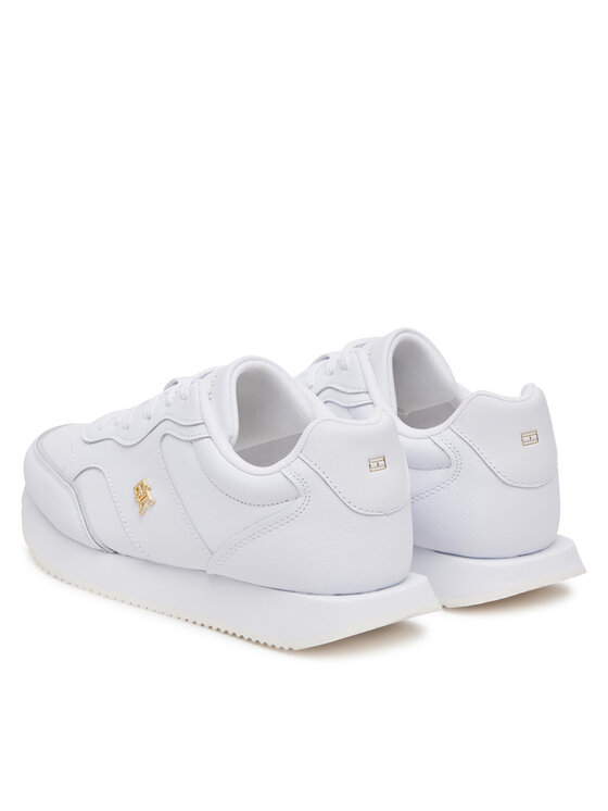 Tommy Hilfiger Tommy Hilfiger Sneakersy Runner FW0FW08696 Biela