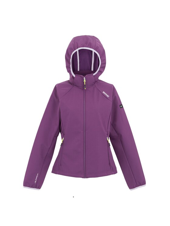 Kurtka softshell, rozmiar 44, Fioletowy, Bourda