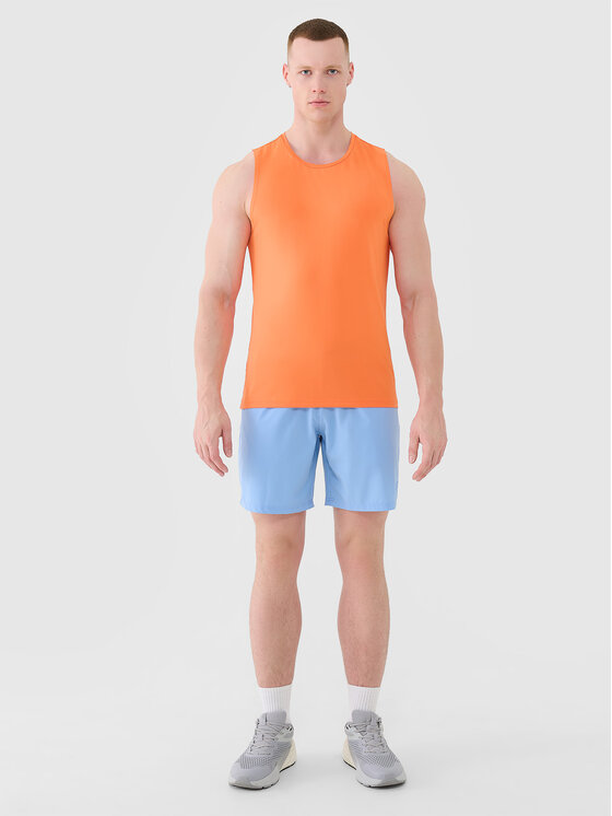 4F 4F Szorty sportowe MULTI ACTIVE Niebieski jasny Regular Fit