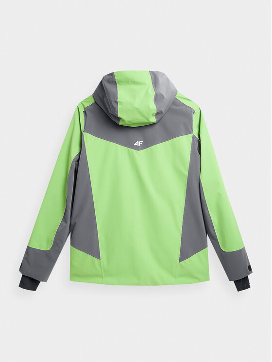 4F 4F Skijacke 4FAW23TTJAM286 Grau Regular Fit
