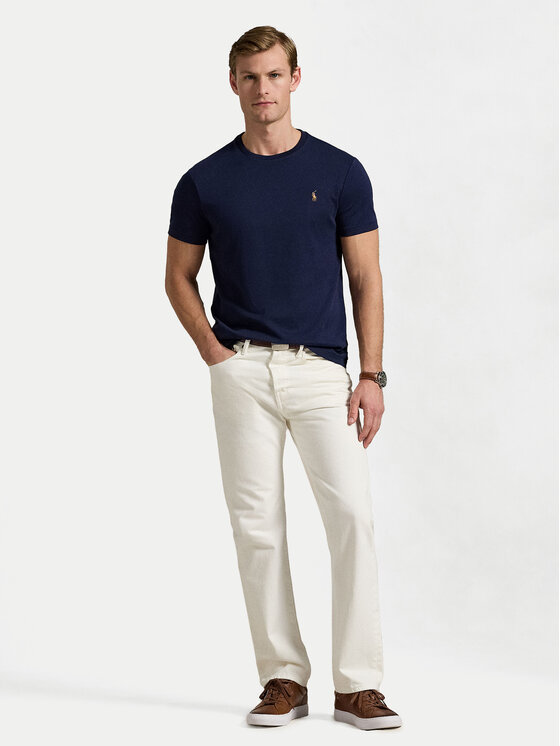 Polo Ralph Lauren Polo Ralph Lauren T-shirt 710740727 Tamnoplava Slim Fit