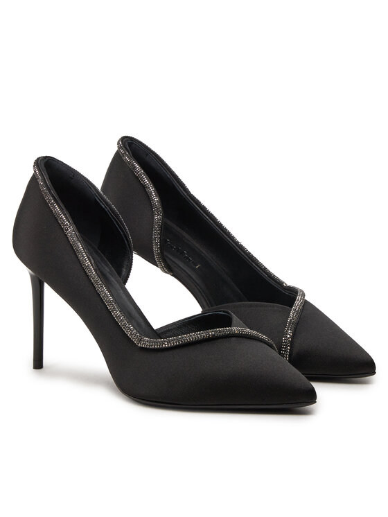 Max Mara Max Mara Scarpe stiletto Pumpcrystal80 24245263916 Nero