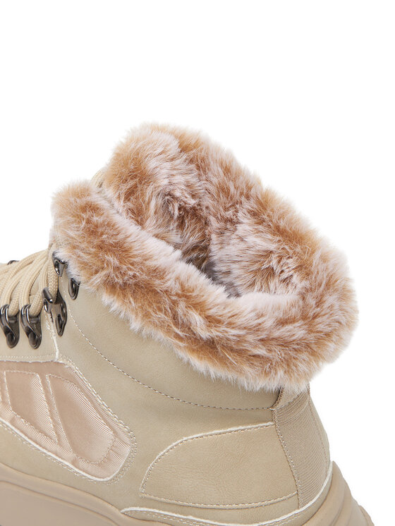 DeeZee DeeZee Schnürschuhe HX24021-1 Beige