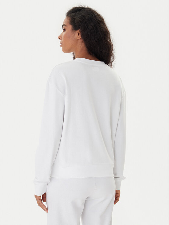 Kappa Kappa Pulóver Logo Fekka 371M5EW Fehér Regular Fit