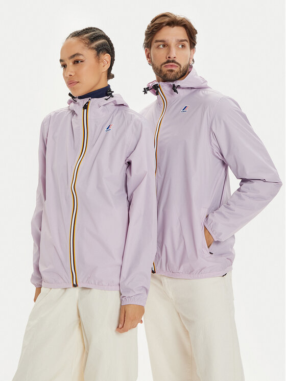 K-Way K-Way Αντιανεμικό Le Vrai 3.0 Claude K004BD0 Μωβ Regular Fit