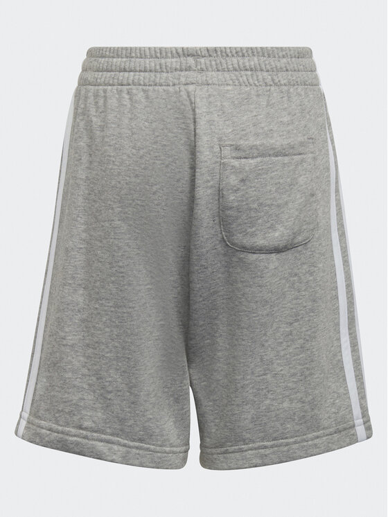 adidas adidas Szorty sportowe Essentials 3-Stripes Shorts HF1901 Szary Regular Fit